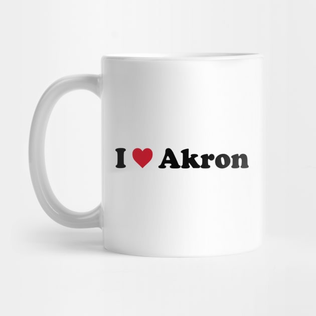 I Love Akron by Novel_Designs